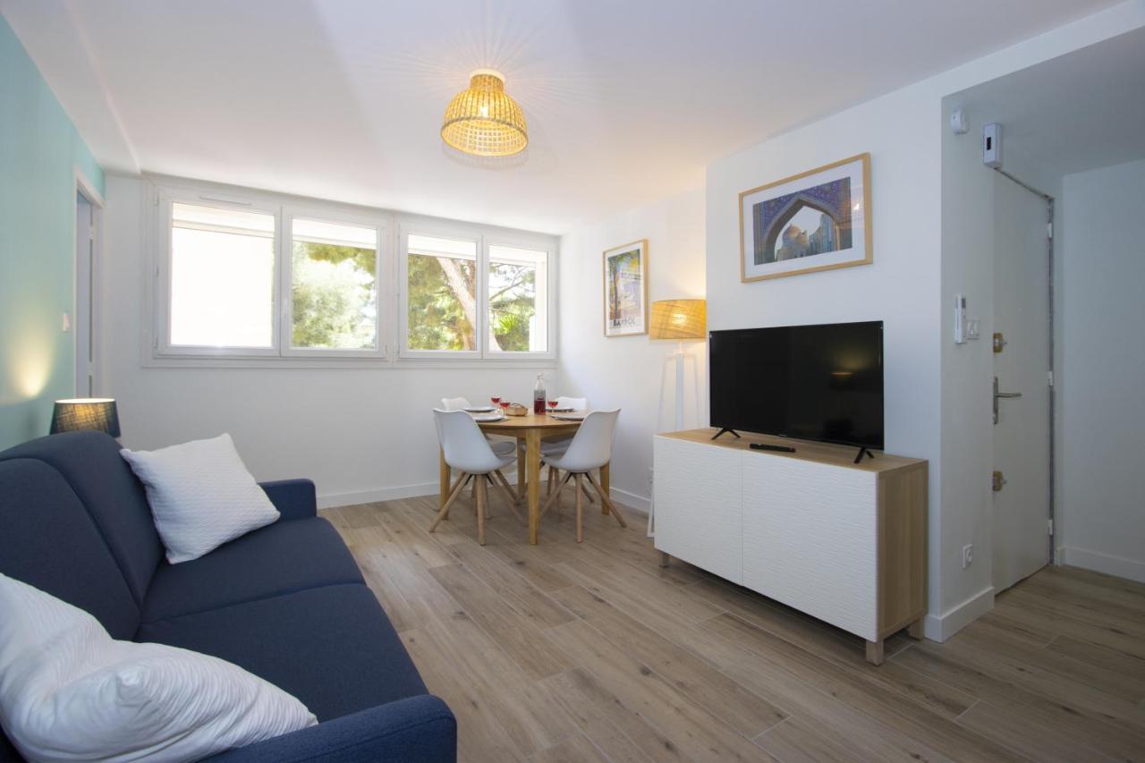 L'orée de la plage: appt. tout confort 4/6 pers. 400 m de la plage La Ciotat Esterno foto